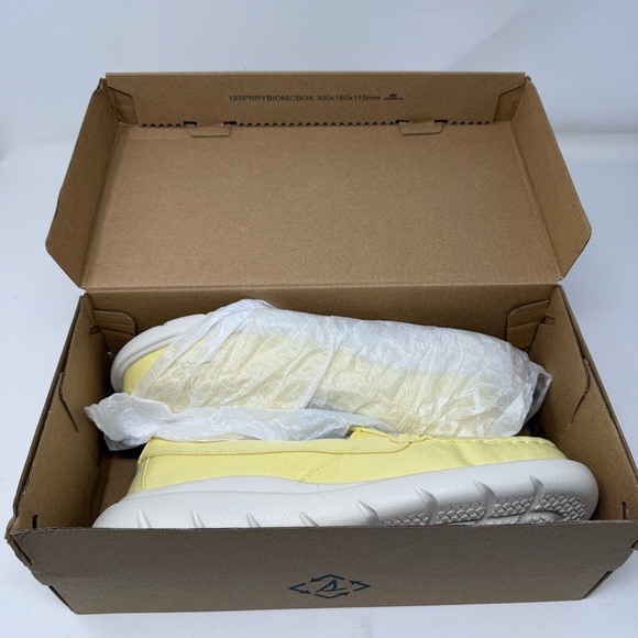 Sperry Women’s Yellow Canvas Slip-On Loafers Size 7.5M Comfort Casual Shoes - Picture 11 of 13